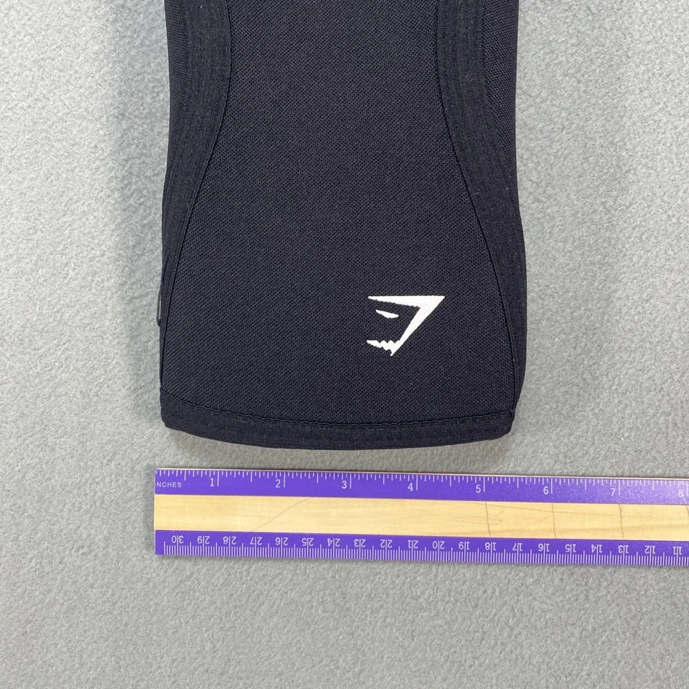 Gym Shark Elbow Sleeve Compression Medium Black Neoprene Gym Workout